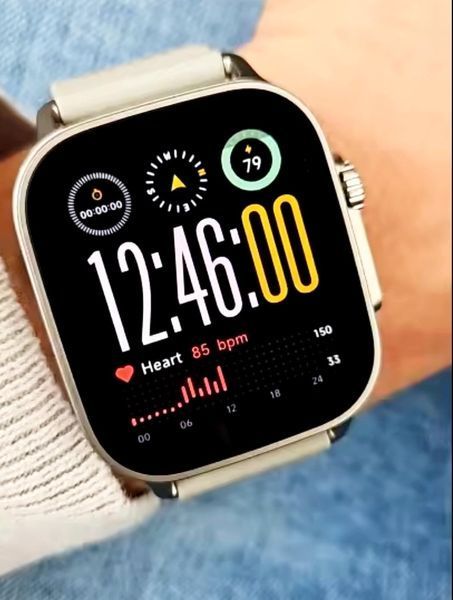 Смарт-часы Realme Watch 5 (titanium silver), цвет серый 76376501 фото