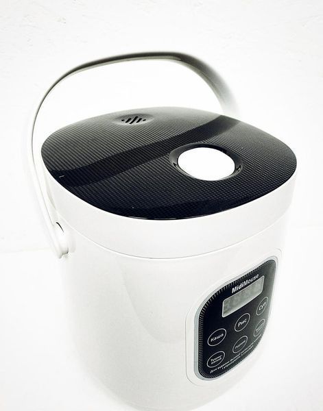 Автомобільна мультиварка MidiMouse 12 - 220 вольт 2 л для дома в машину 12220 фото