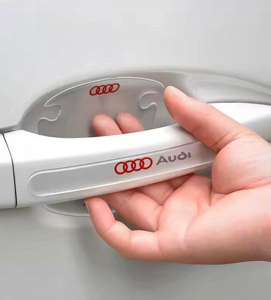 Защитная пленка под ручки на ручки машины автомобиля комплект 8 шт AUDI, Ауди 31630196 фото